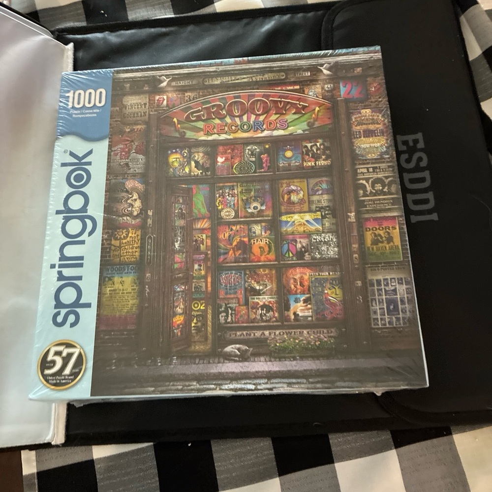 Springbok Groovy Records 1000-Piece Puzzle